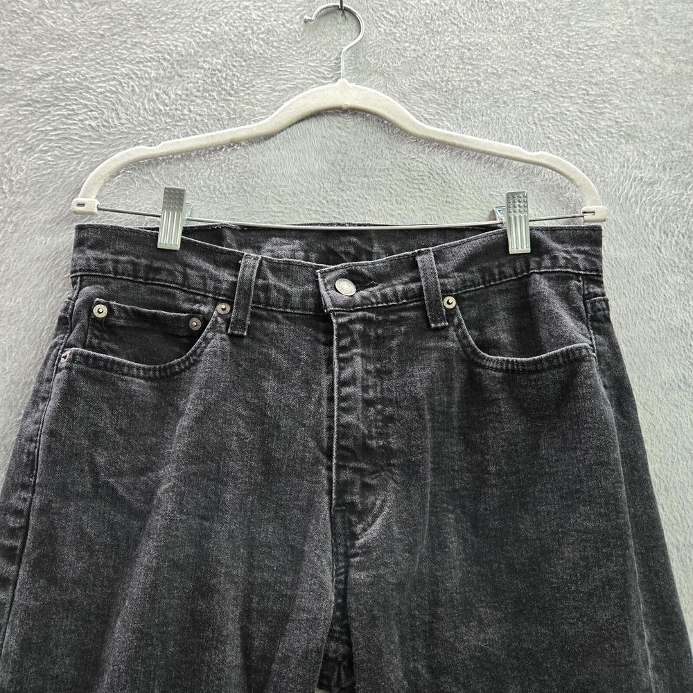 Levi's 514 Men Jeans 33x32 Gray Denim Straight Fit Pockets Mid Rise Cotton Adult - Picture 13 of 14